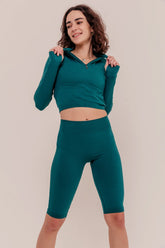 River Bicycle Shorts - Rainforest-Araa Active